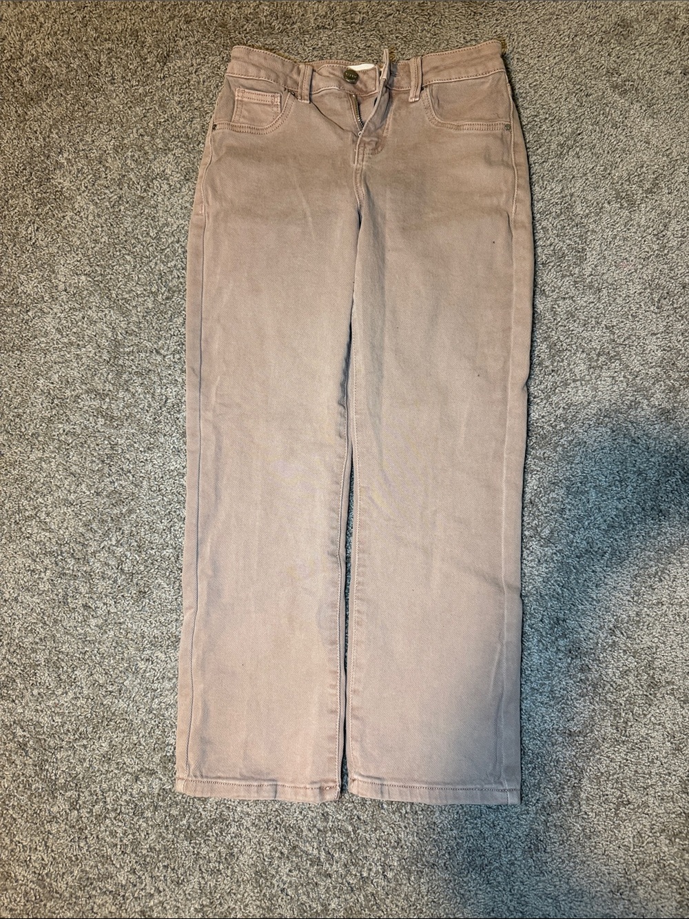 Women's Boot Cut Pants in Light Mauve
